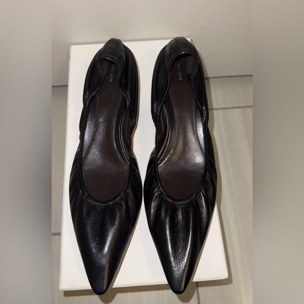 The Row Liisa Kitten Heel Pump, 39.5, Black
